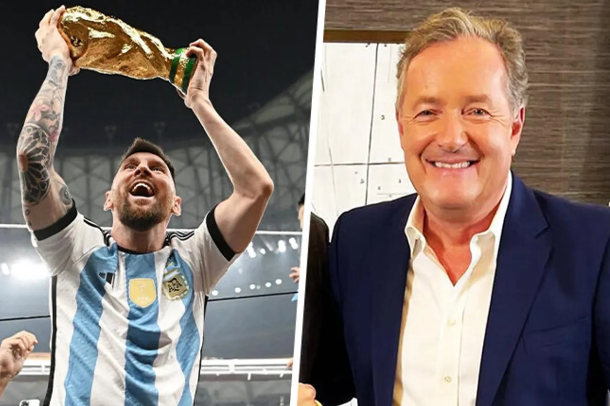 Пирс Морган өз армандағы құрамына Мессиді қоспады. Роналду, Марадона мен Зидан – бар